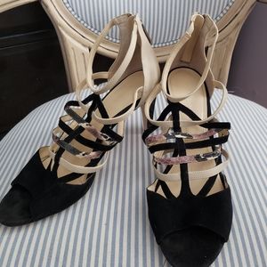 Calvin Klein strappy heels